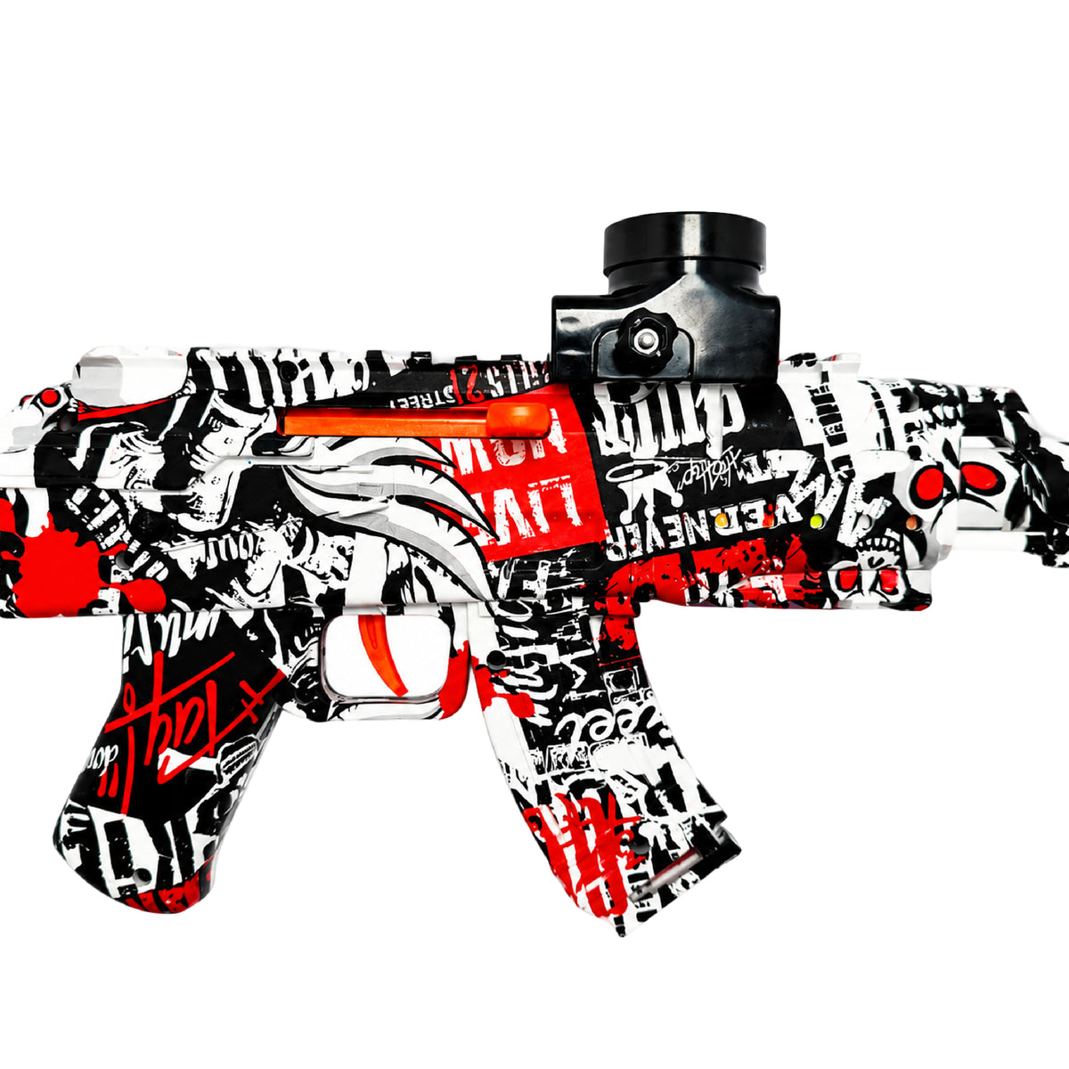 Lanzador Hidrogel AK-47 2 en 1 Water Bullet Gun con Luces Automático y Manual
