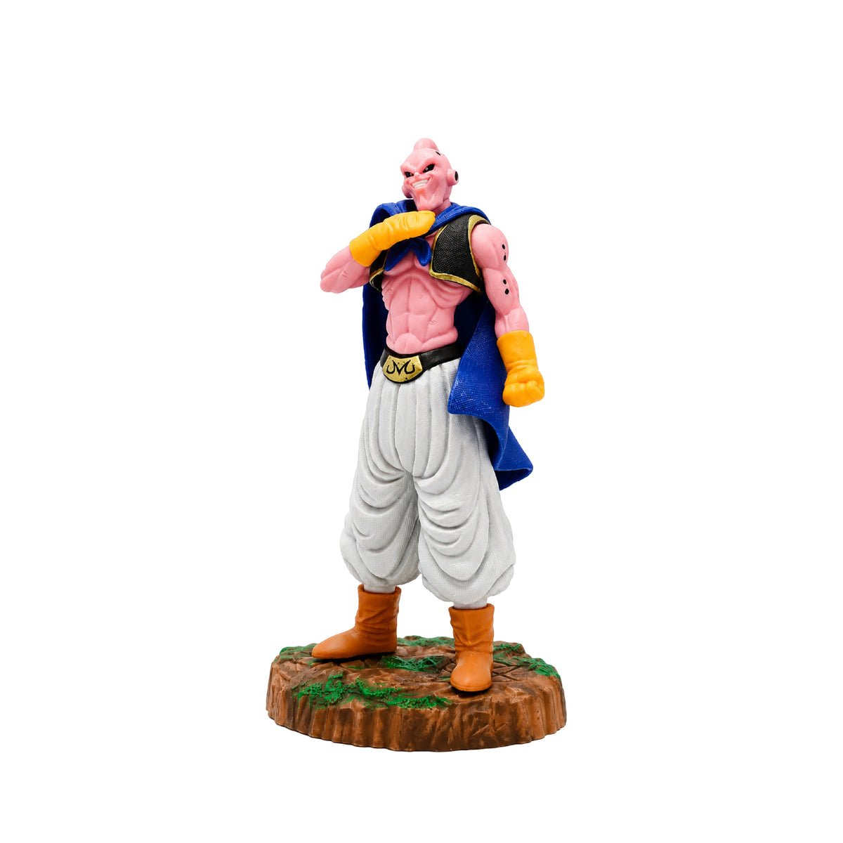 Figura Super Buu con capa azul Dragon Ball Z PVC 21 cm