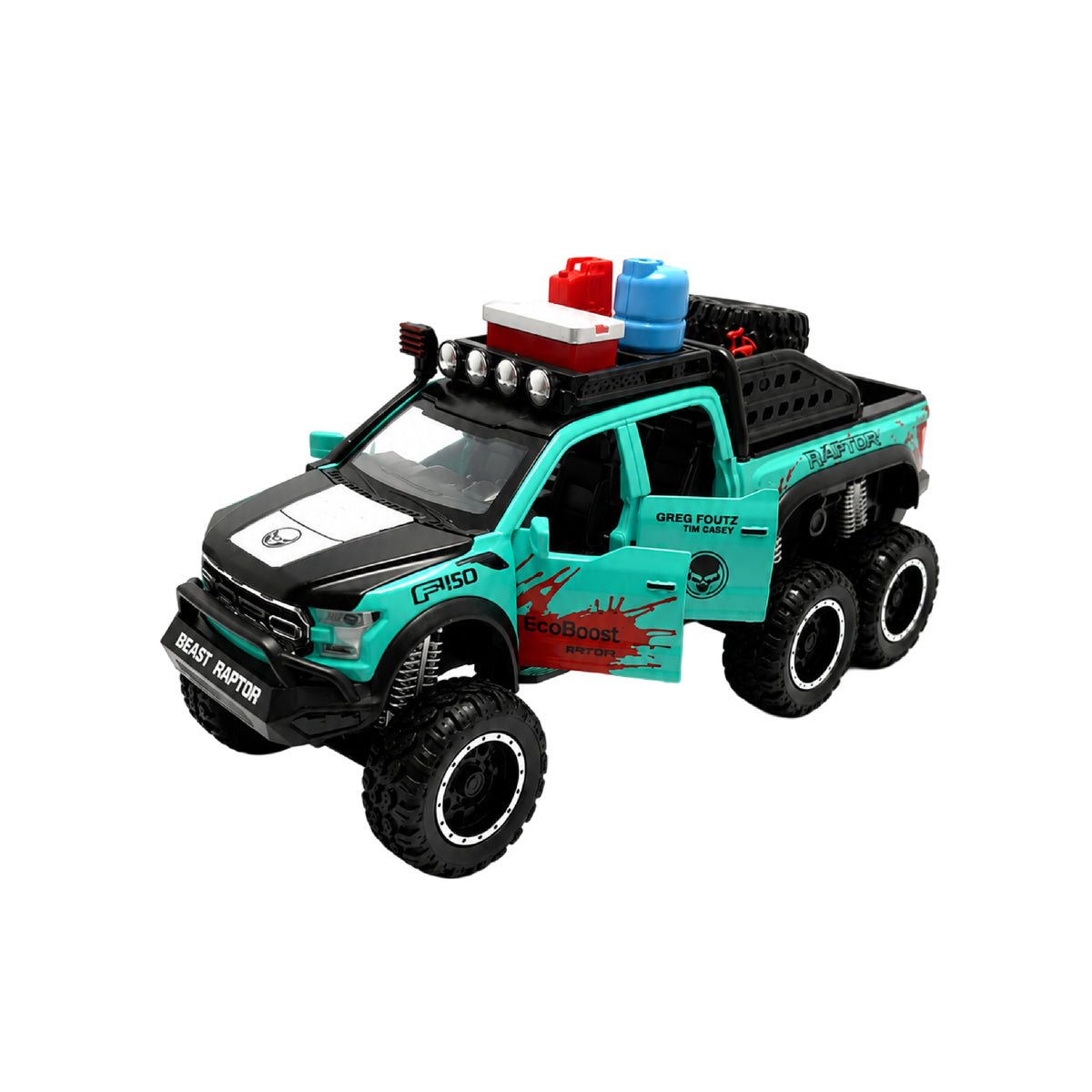 Camioneta Ford Raptor F150 Escala 1:24 Coleccionable