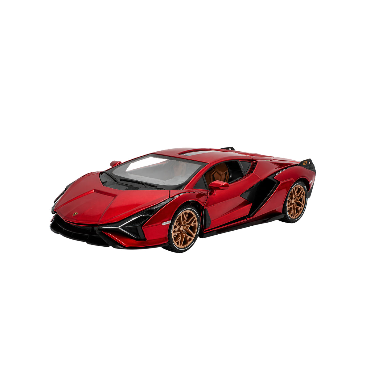 Carro Lamborghini Sián FKP 37 Escala 1:24 Coleccionable