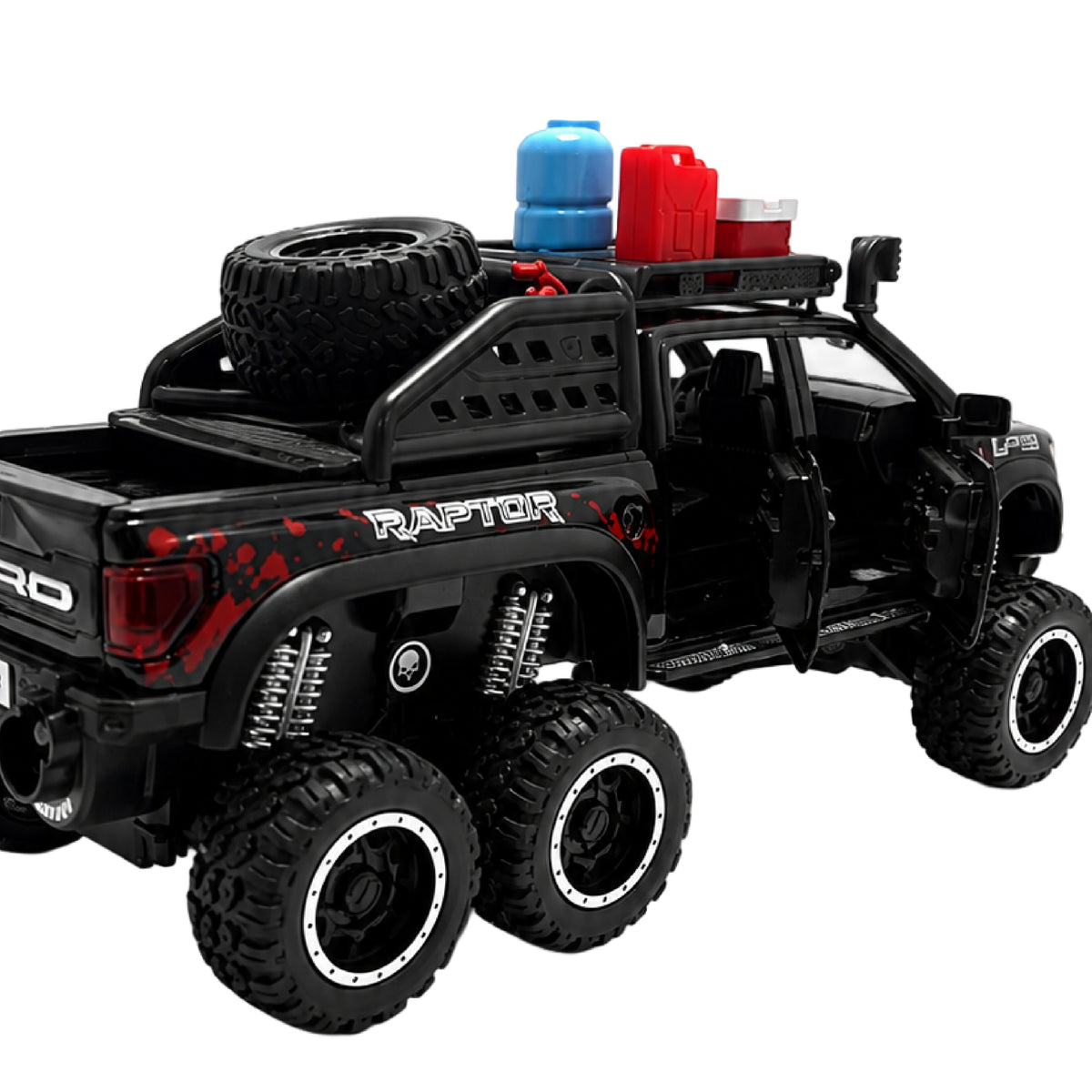 Camioneta Ford Raptor F150 Escala 1:24 Coleccionable