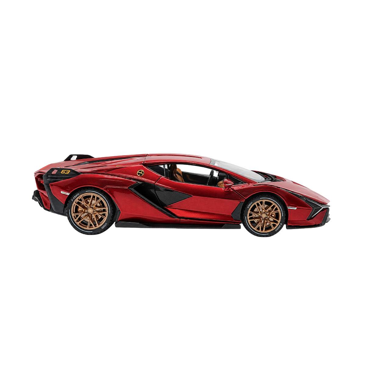 Carro Lamborghini Sián FKP 37 Escala 1:24 Coleccionable