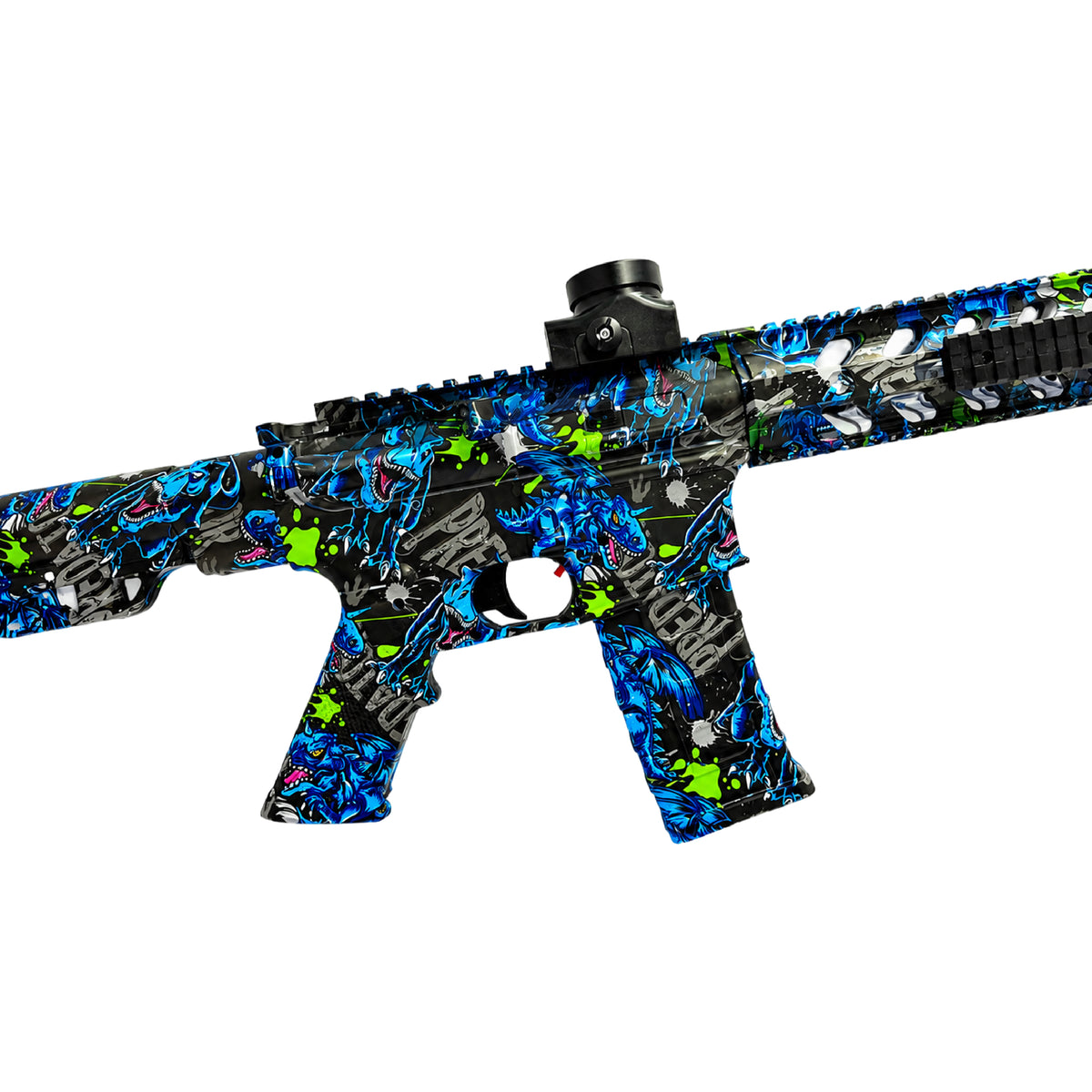 Lanzador Hidrogel M4 Viper con Simulación de Humo y luces Recargable USB 7-8 MM