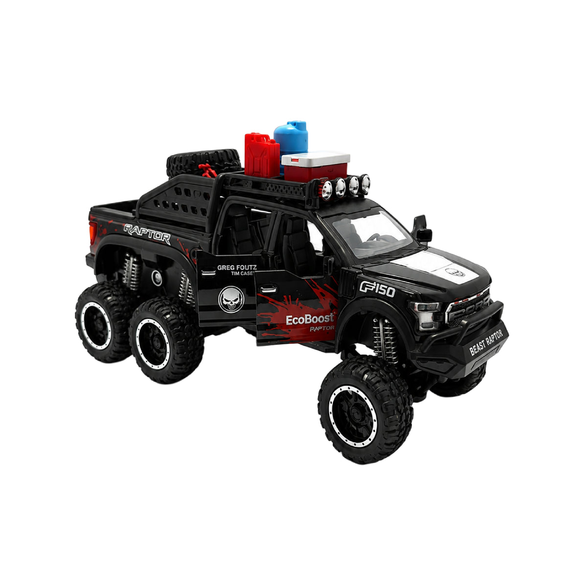 Camioneta Ford Raptor F150 Escala 1:24 Coleccionable