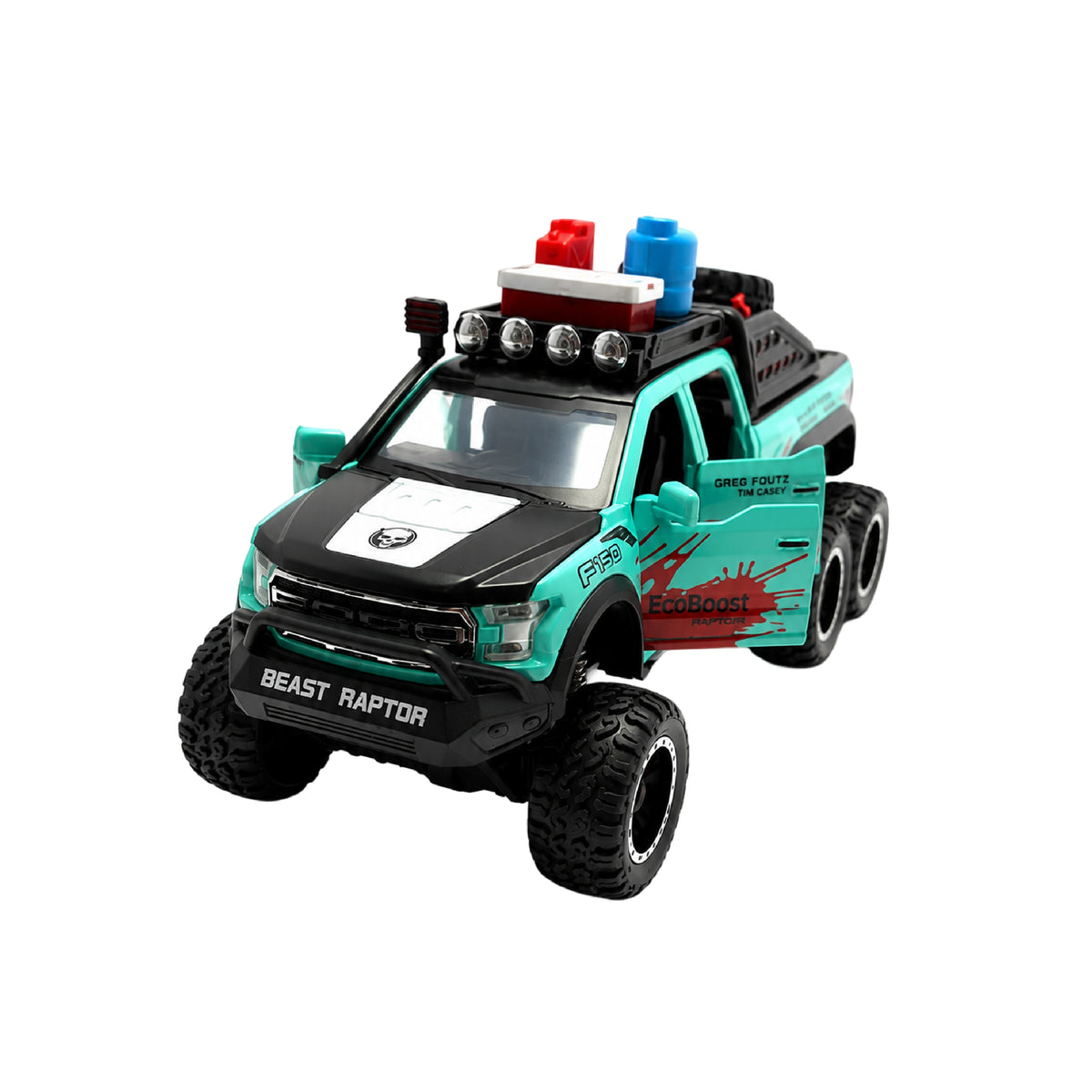 Camioneta Ford Raptor F150 Escala 1:24 Coleccionable