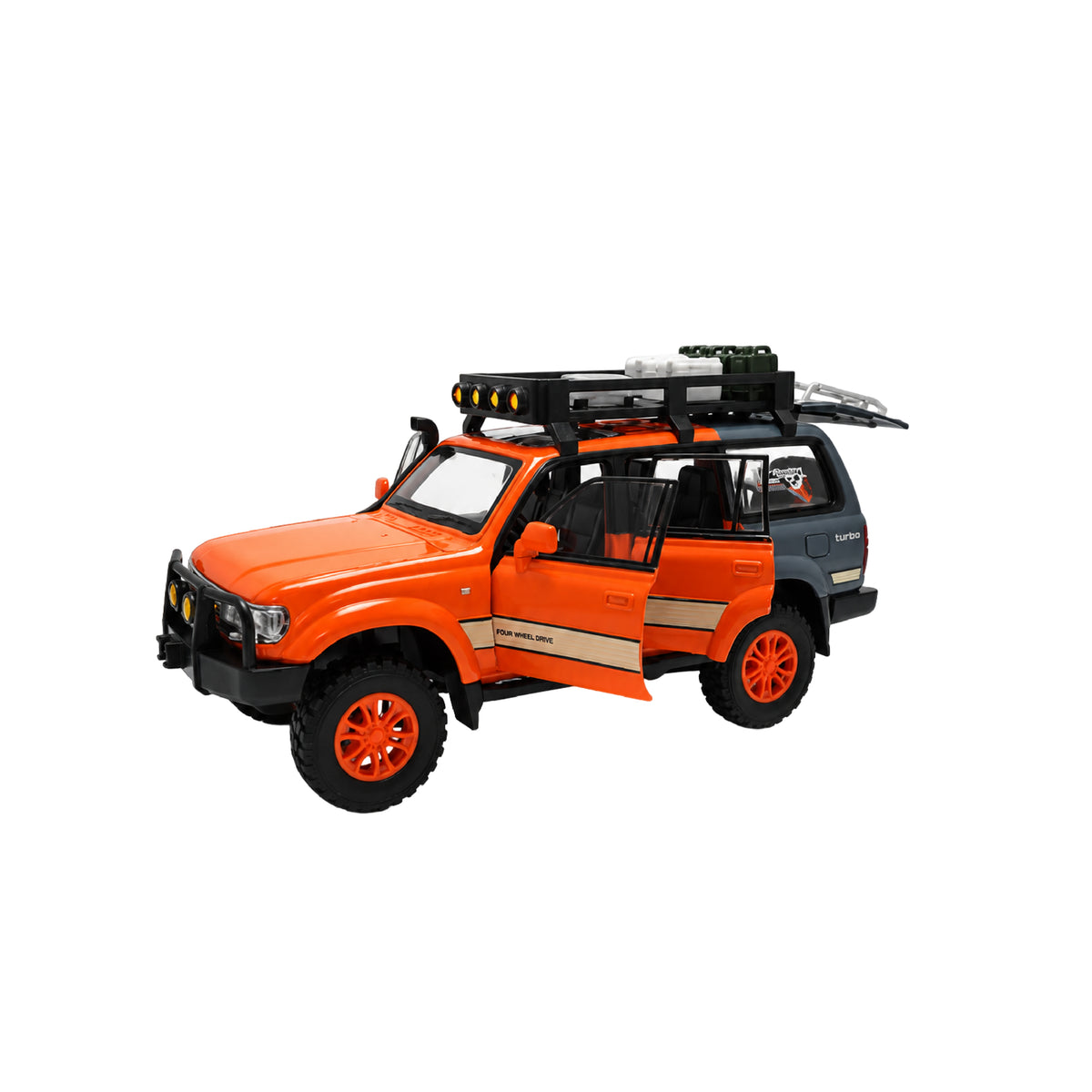 Camioneta Toyota Land Cruiser LC80 Escala 1:24 Coleccionable
