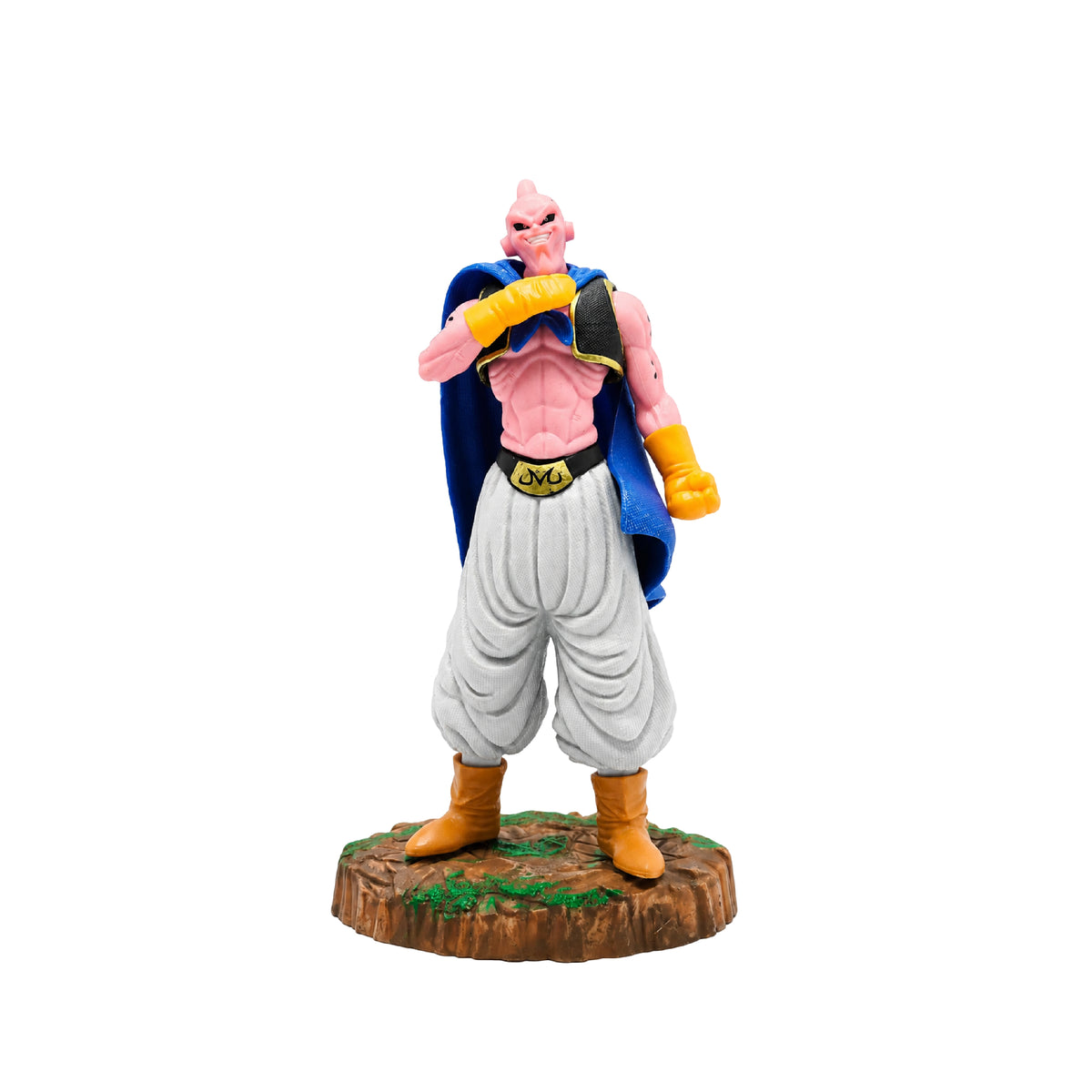 Figura Super Buu con capa azul Dragon Ball Z PVC 21 cm