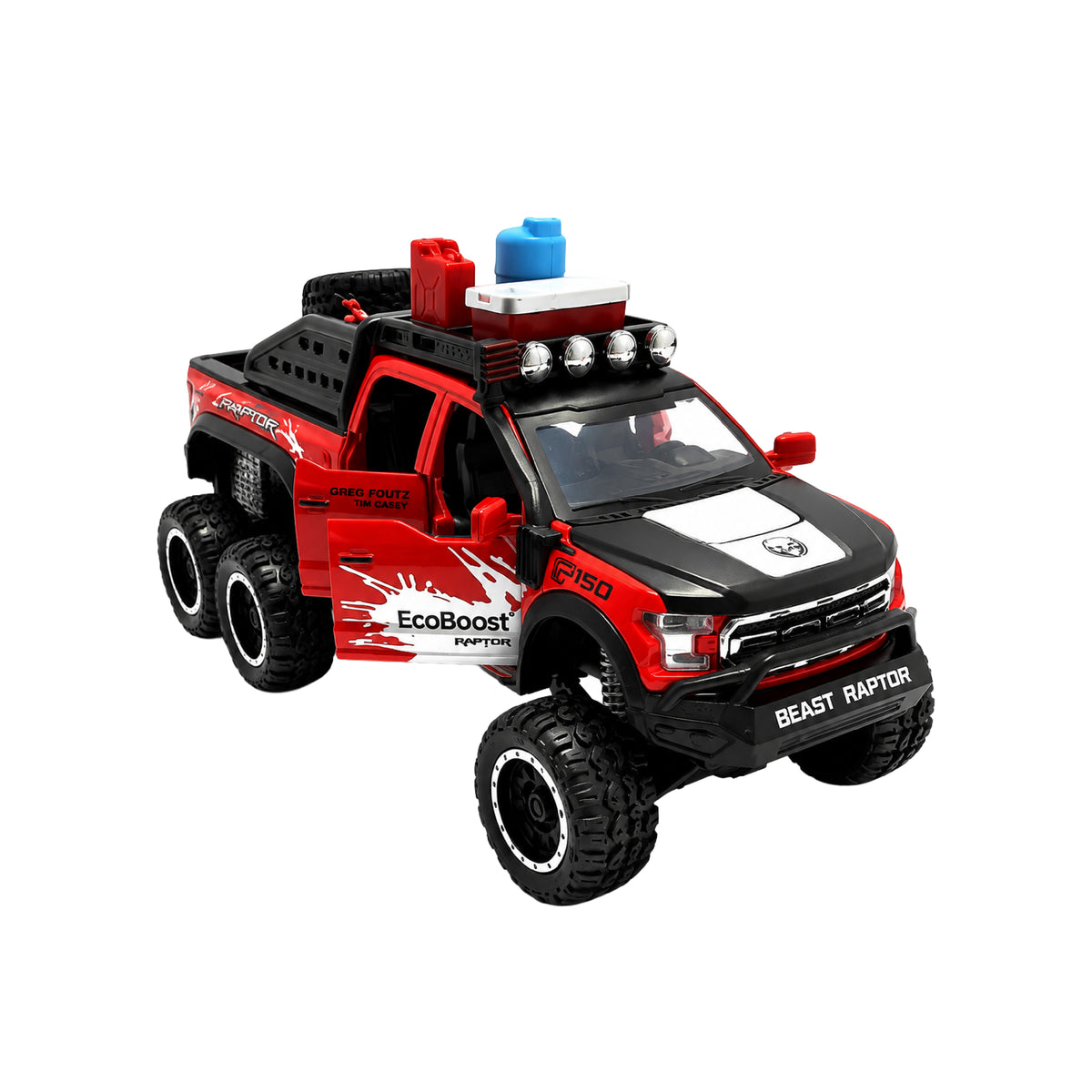 Camioneta Ford Raptor F150 Escala 1:24 Coleccionable
