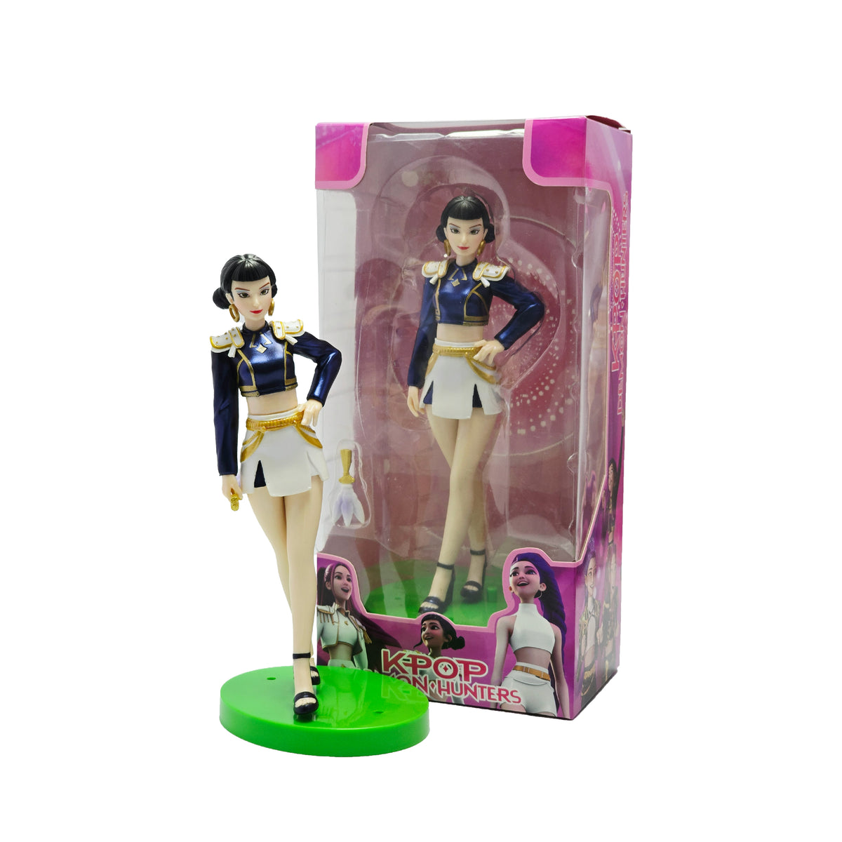 Pack x3 Figuras Mira Rumi Zoey KPop Demon Hunters PVC 17 cm