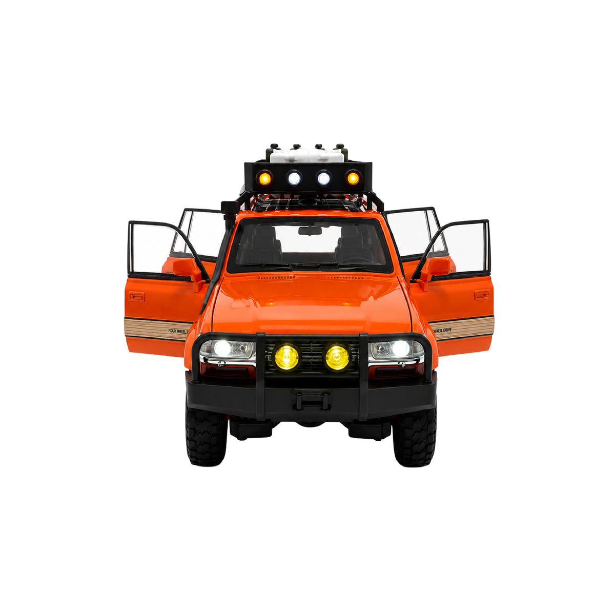 Camioneta Toyota Land Cruiser LC80 Escala 1:24 Coleccionable