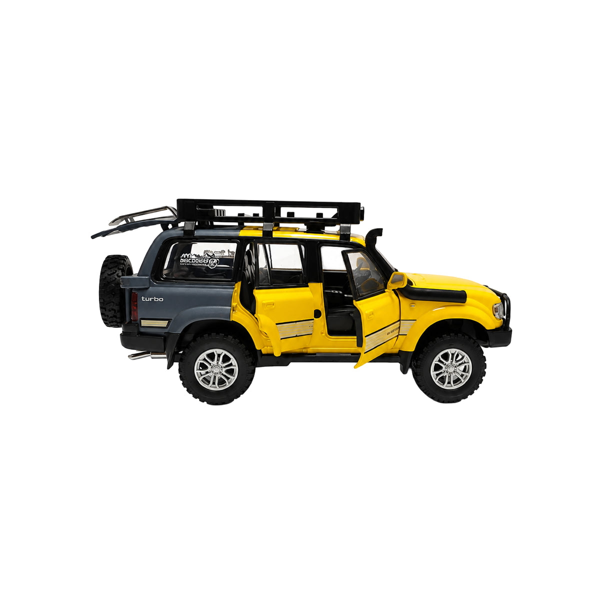 Camioneta Toyota Land Cruiser LC80 Escala 1:24 Coleccionable