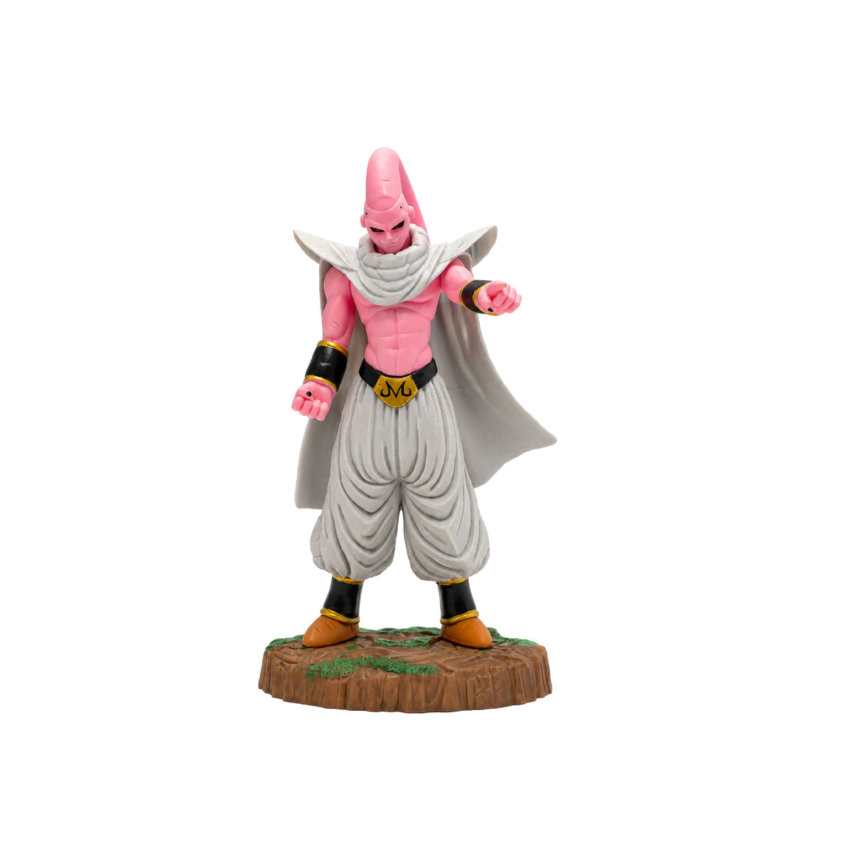 Figura Super Buu con Capa Blanca Dragon Ball Z PVC 21 cm