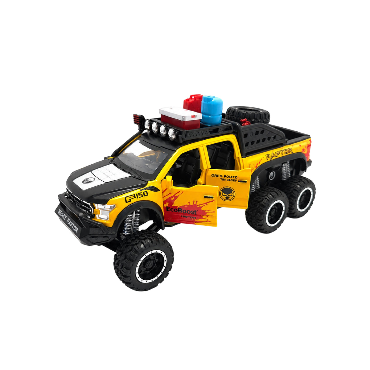 Camioneta Ford Raptor F150 Escala 1:24 Coleccionable