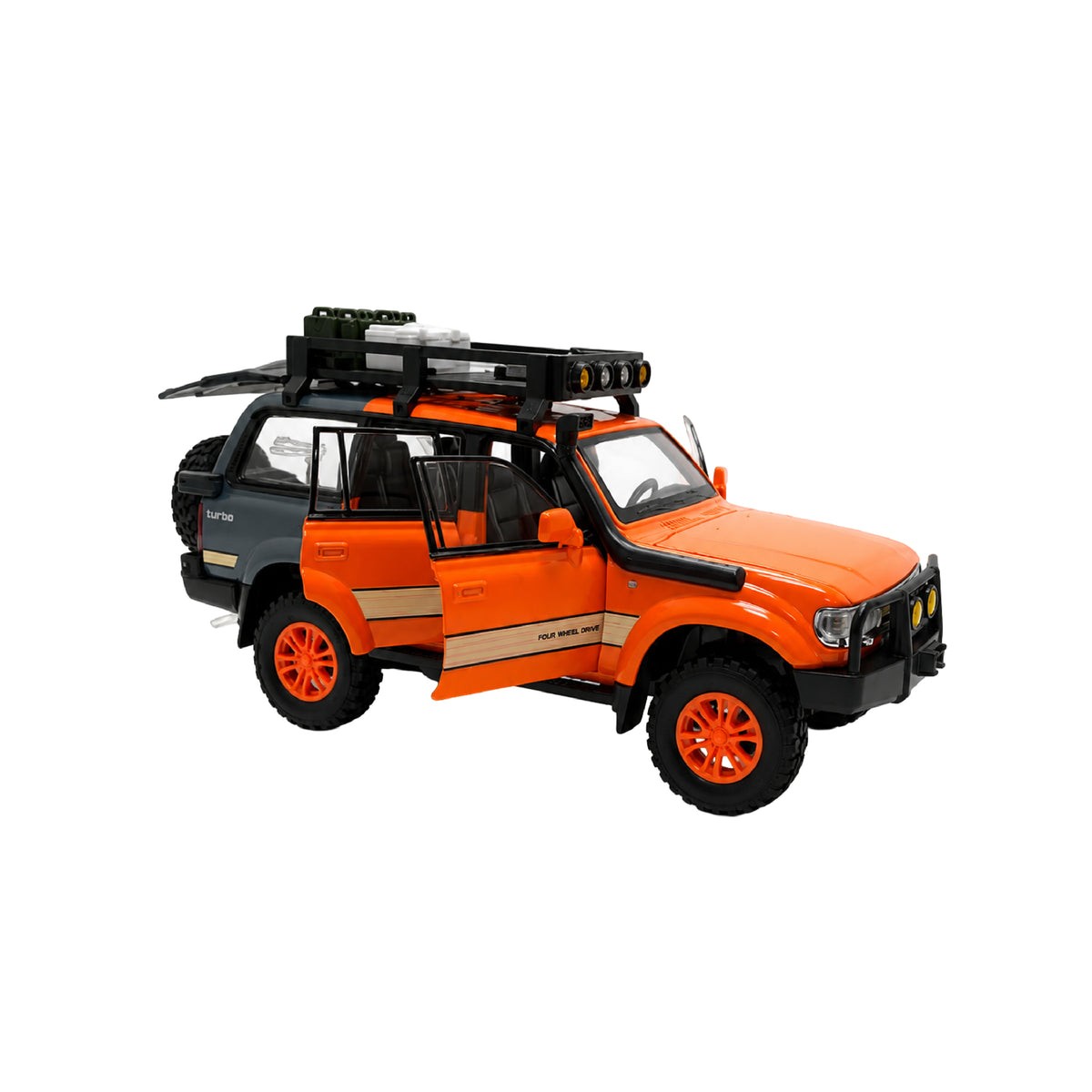 Camioneta Toyota Land Cruiser LC80 Escala 1:24 Coleccionable