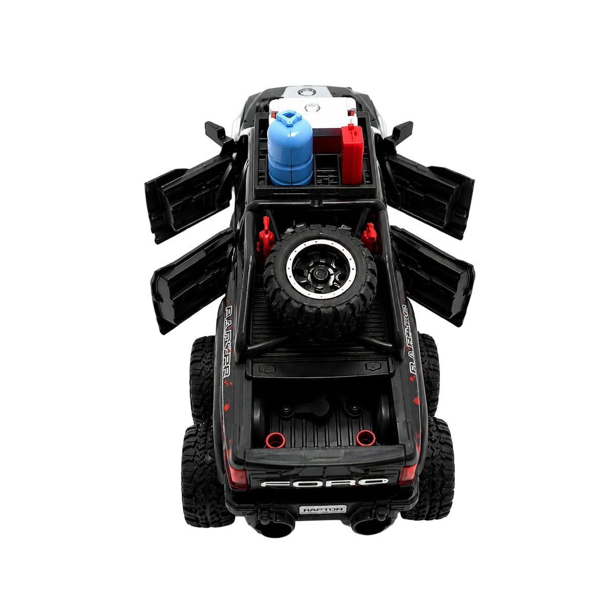 Camioneta Ford Raptor F150 Escala 1:24 Coleccionable