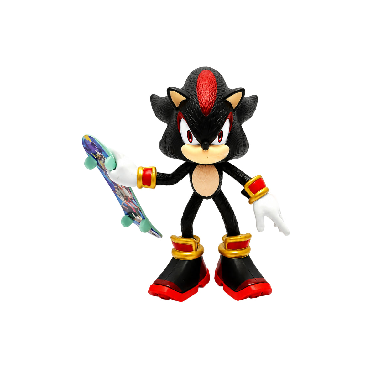 Figura Sonic Patineta W261 PVC 13 cm
