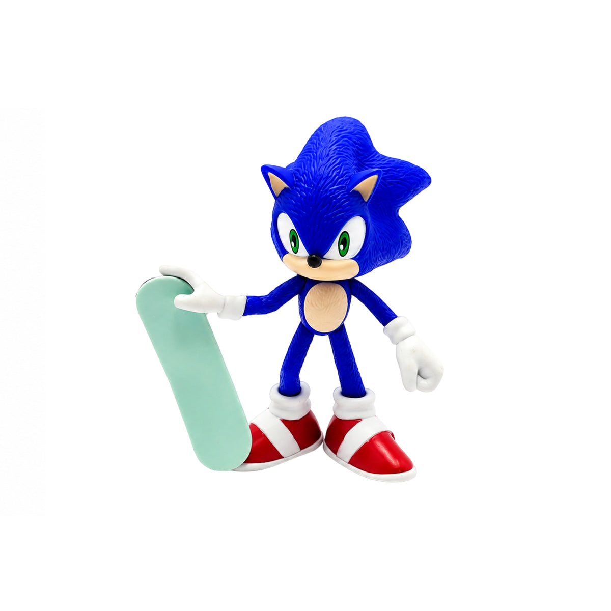 Figura Sonic Patineta W261 PVC 13 cm