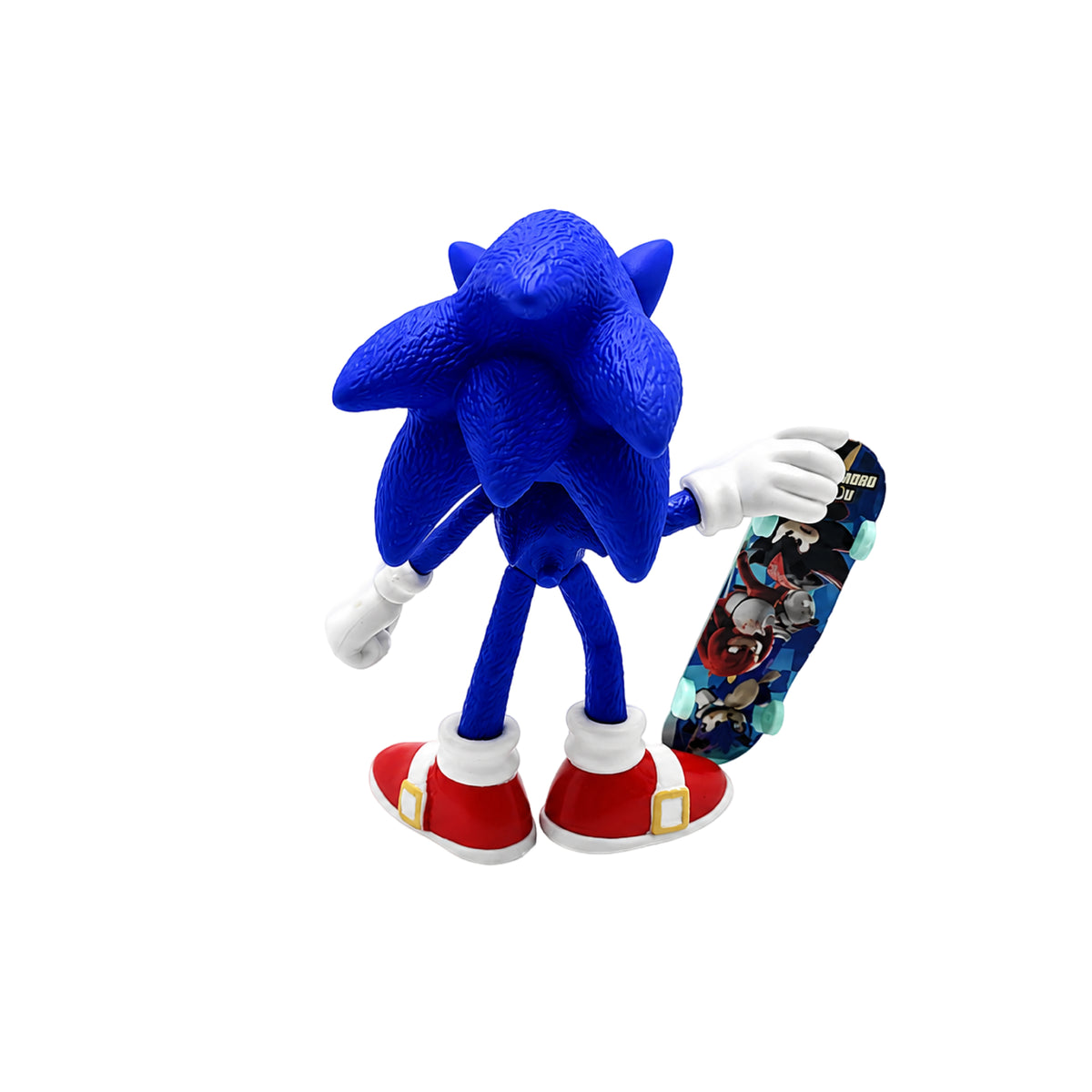 Figura Sonic Patineta W261 PVC 13 cm