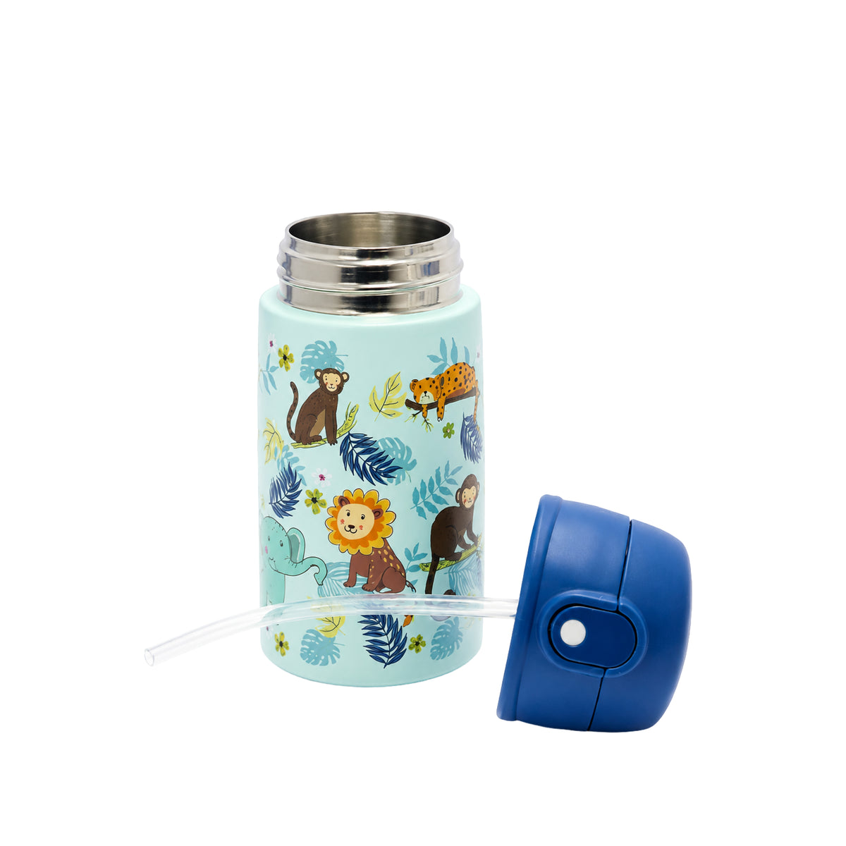 Termo Infantil 400 ML Acero Inoxidable con Pitillo para Niños