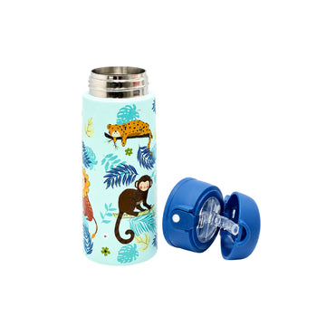 Termo Infantil 550 ML Acero Inoxidable con Pitillo para Niños
