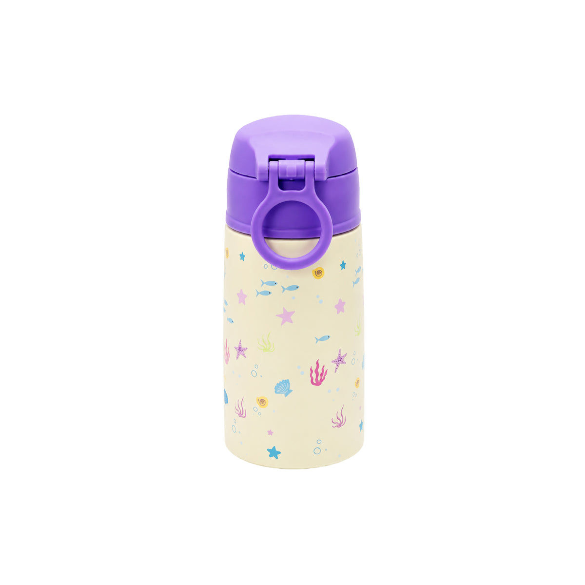 Termo Infantil 400 ML Acero Inoxidable con Pitillo para Niñas