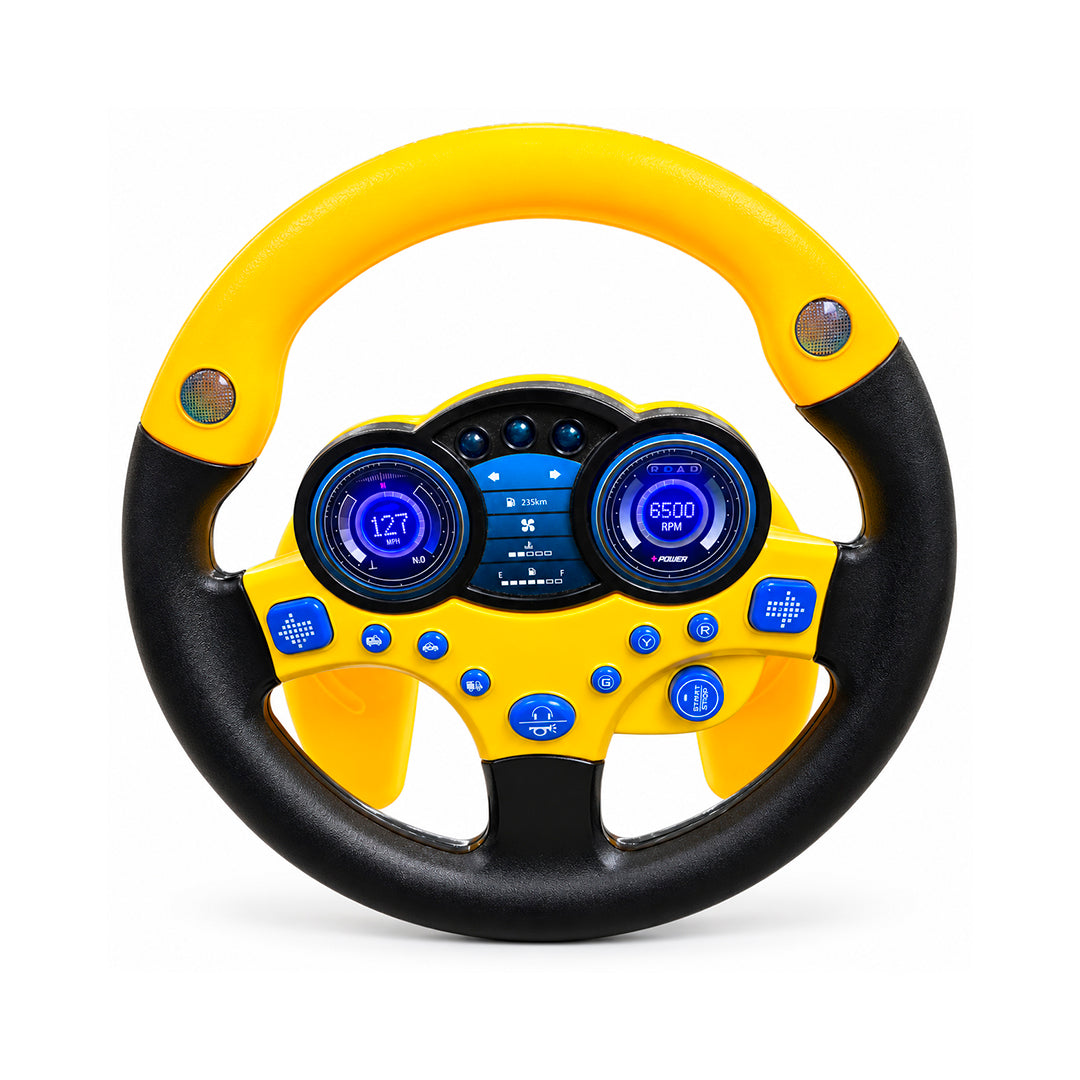 Volante de Juguete Interactivo con Luces y Sonidos 3 Colores
