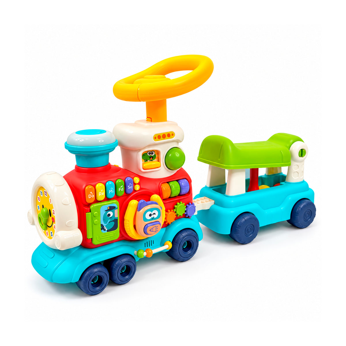 Tren Caminador Interactivo 2 en 1 con Correpasillos -  Didáctico