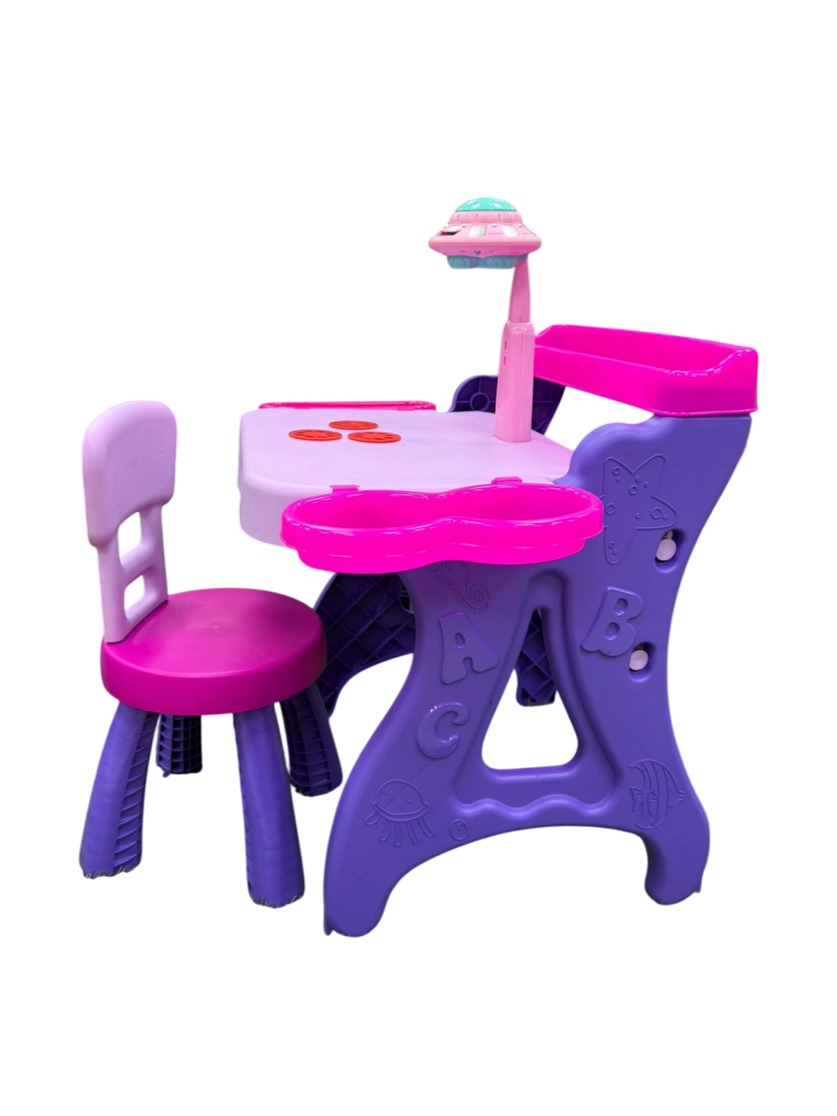 Mesa Proyector Infantil Desarmable Armaty con Silla