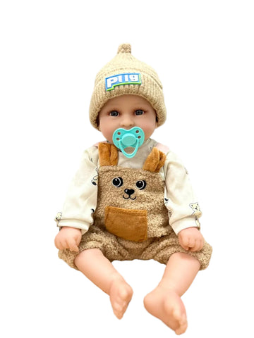 Ángel Muñeco Bebé Realista Silicona 55 cm