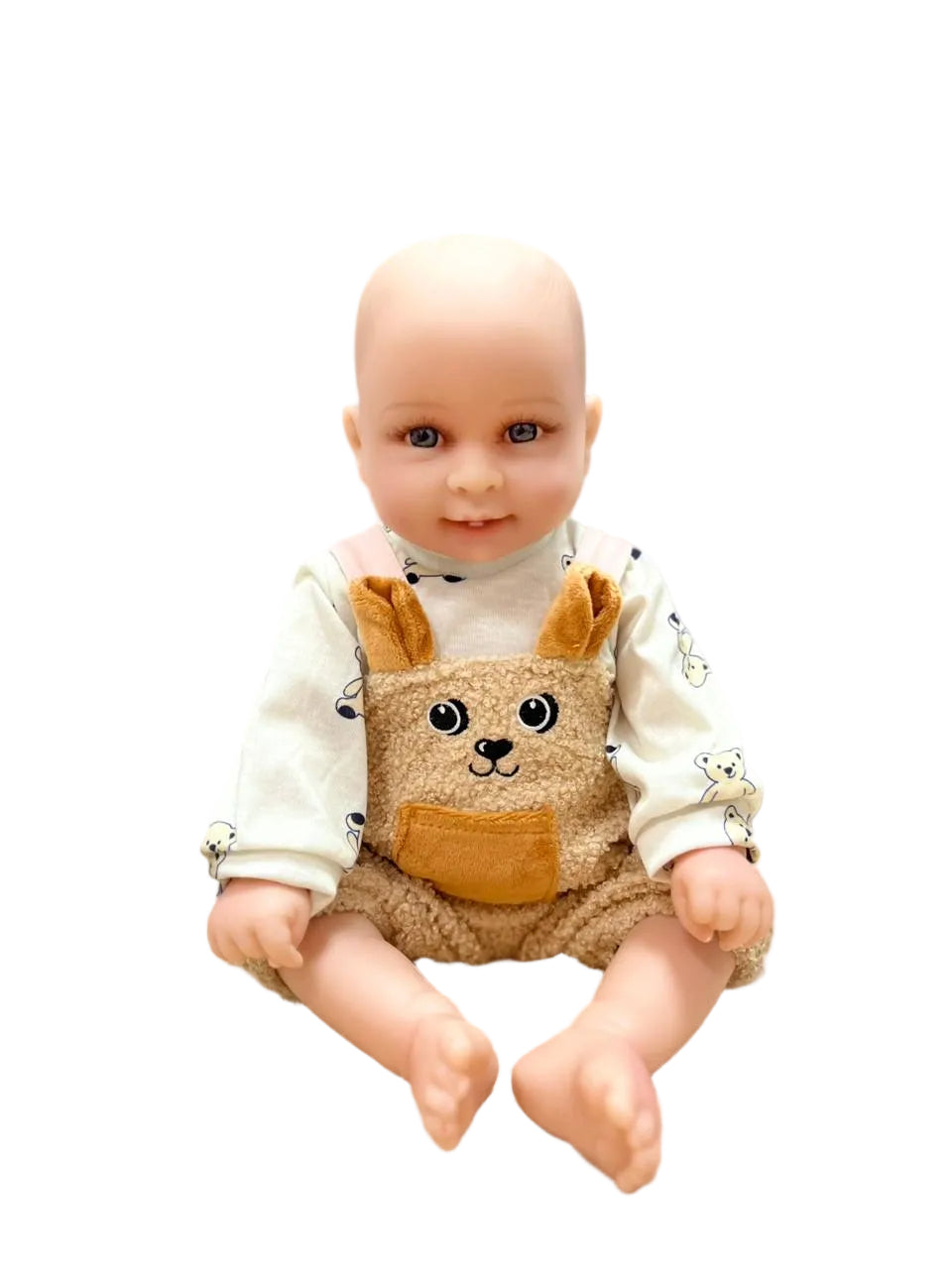 Ángel Muñeco Bebé Realista Silicona 55 cm